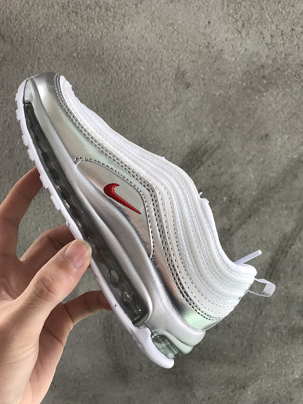 Nike Air Max Max 97 second -generation air cushion children_s shoe gas cushion jacquard shock sneakers 28135-fd9a5523